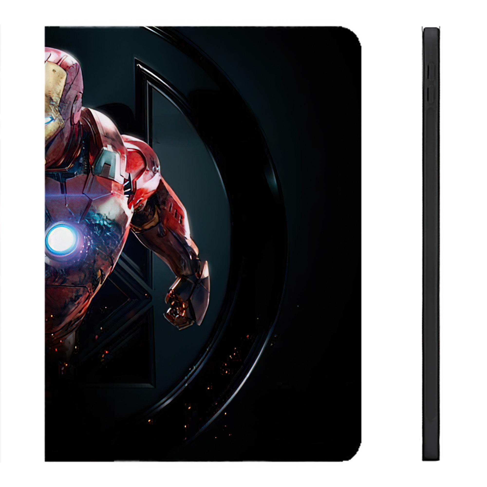 （画像用） アベンジャーズ The Avengers IPadケース ペンホルダー付き ブックスタイルデザイン